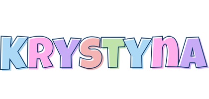 Krystyna pastel logo