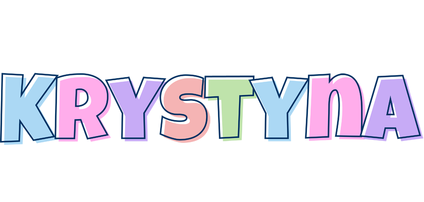 Krystyna pastel logo