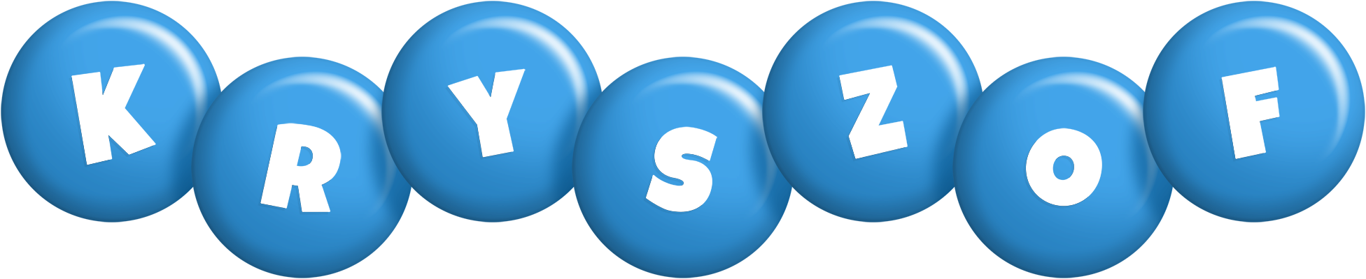 Kryszof candy-blue logo