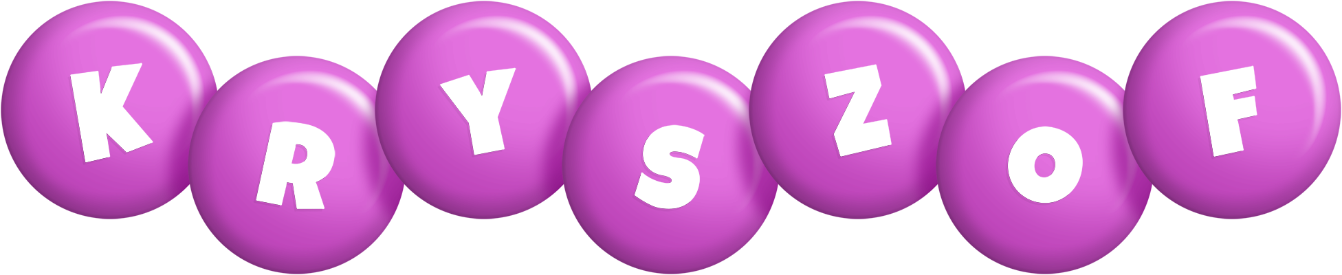 Kryszof candy-purple logo