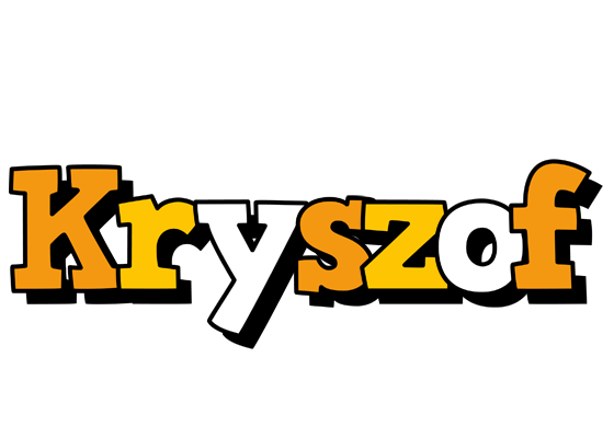 Kryszof cartoon logo