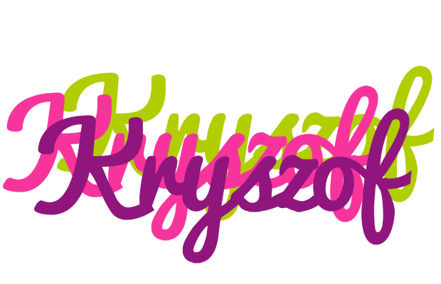 Kryszof flowers logo