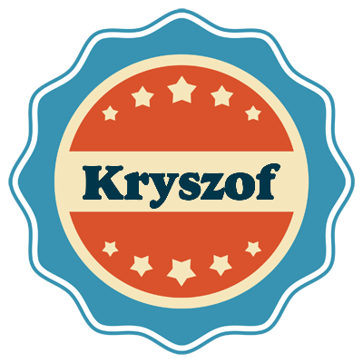 Kryszof labels logo