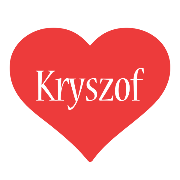Kryszof love logo