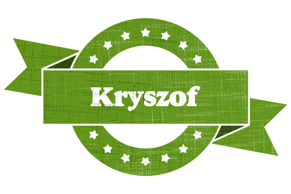 Kryszof natural logo