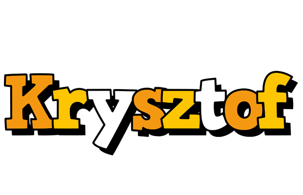 Krysztof cartoon logo