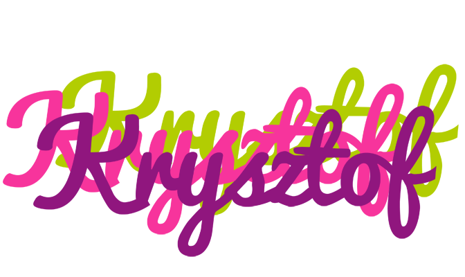 Krysztof flowers logo
