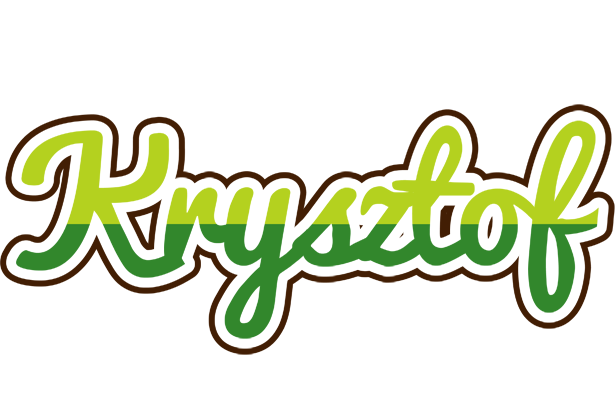 Krysztof golfing logo