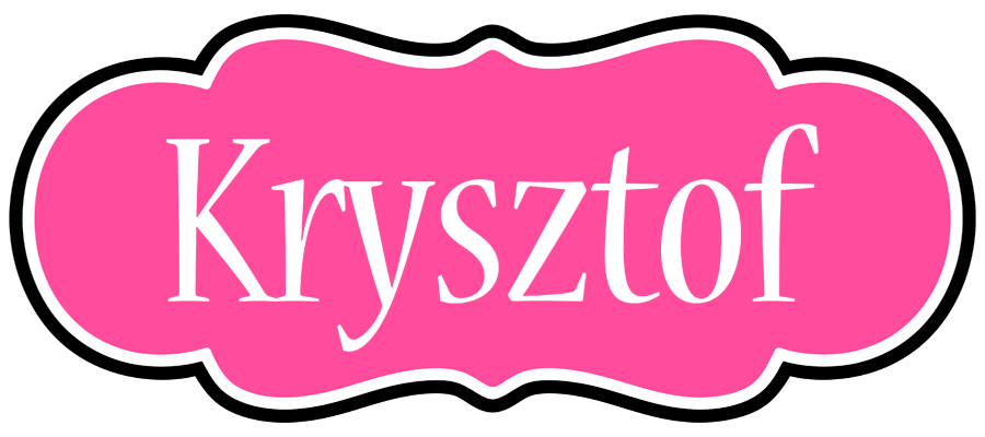 Krysztof invitation logo