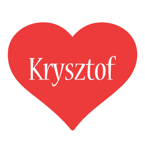 Krysztof love logo