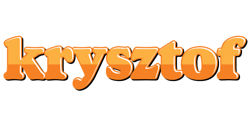 Krysztof orange logo