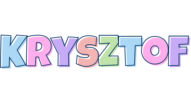 Krysztof pastel logo