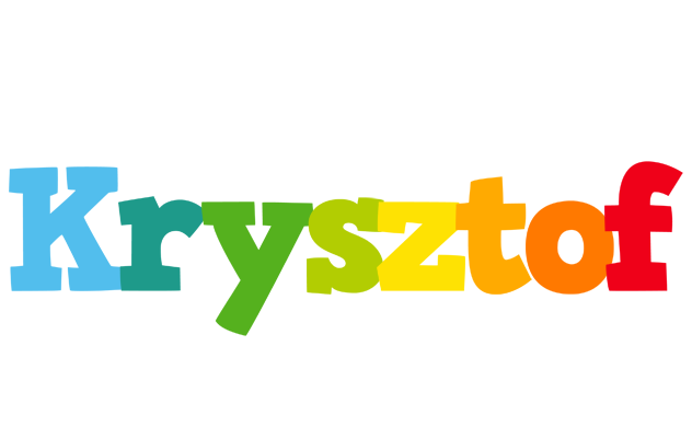 Krysztof rainbows logo