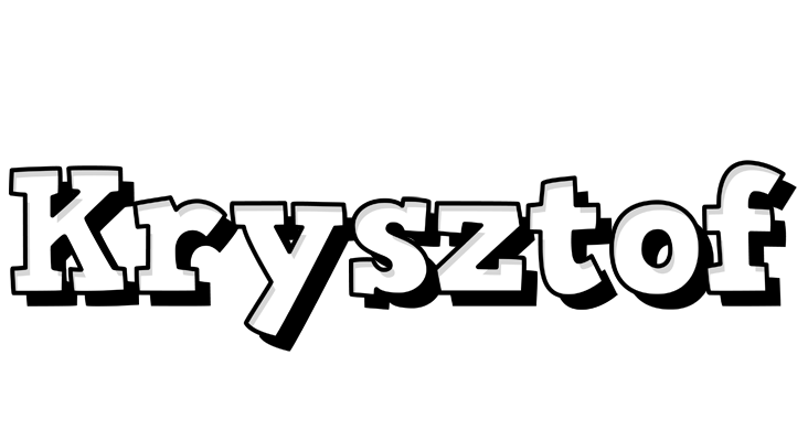 Krysztof snowing logo