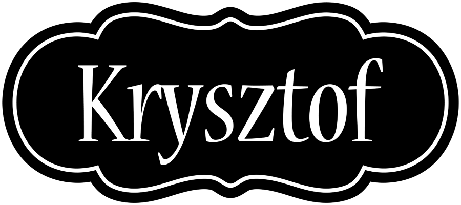 Krysztof welcome logo