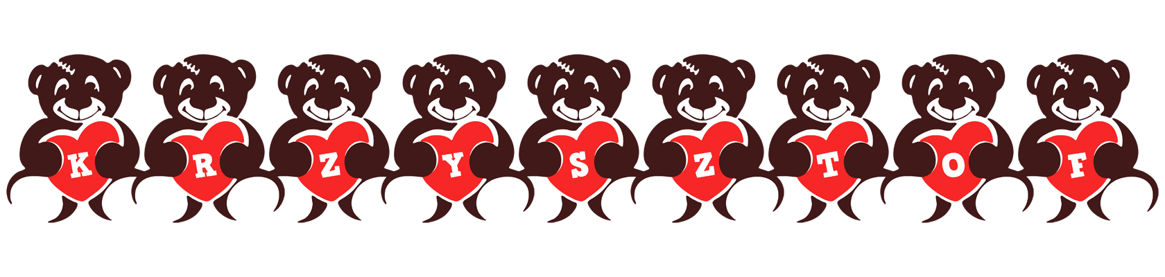 Krzysztof bear logo