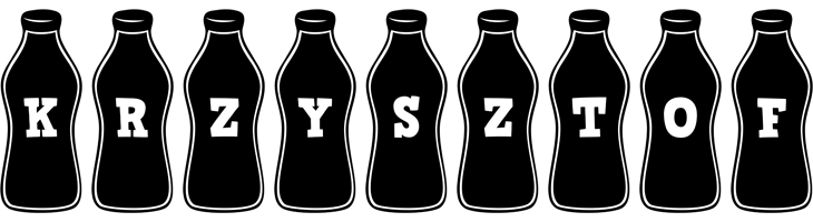 Krzysztof bottle logo