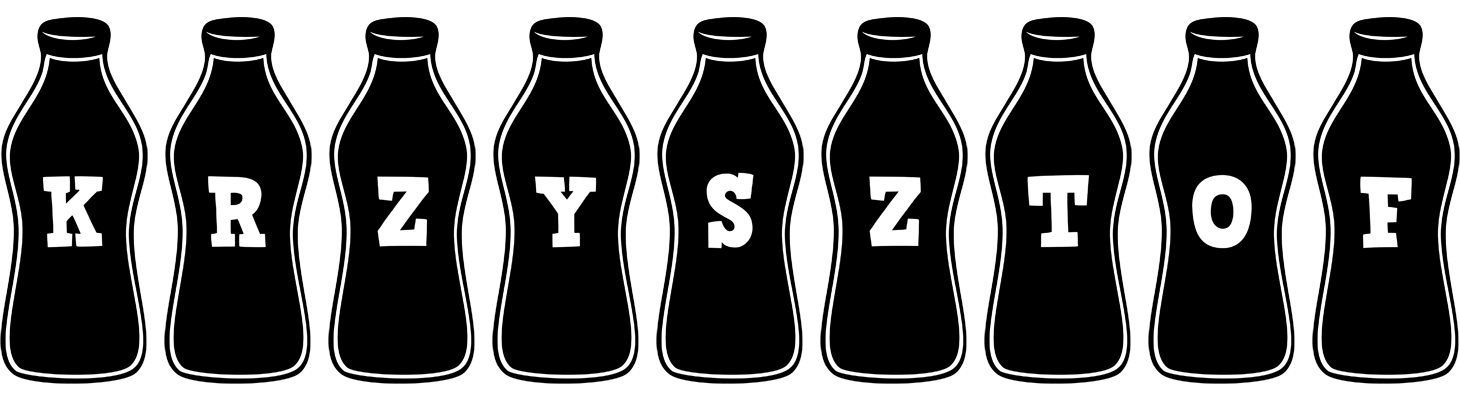 Krzysztof bottle logo
