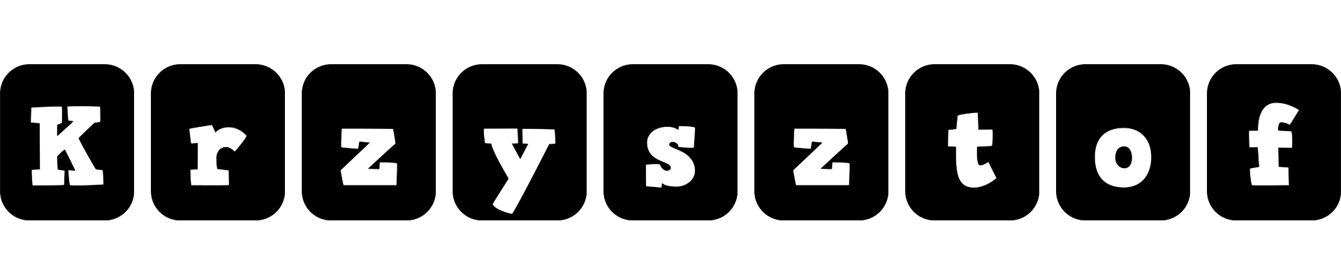 Krzysztof box logo