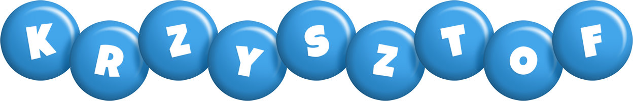 Krzysztof candy-blue logo