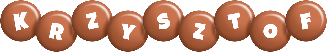 Krzysztof candy-brown logo