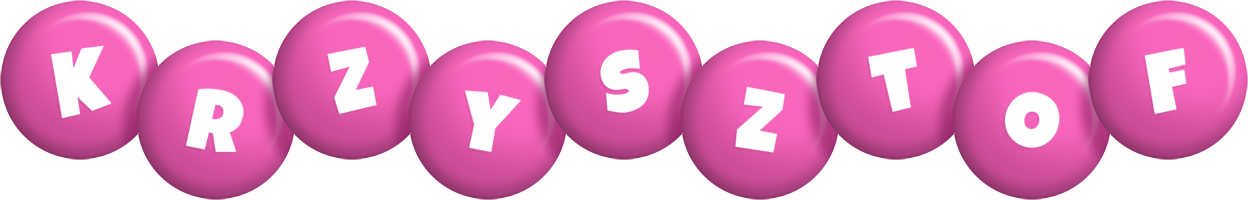 Krzysztof candy-pink logo