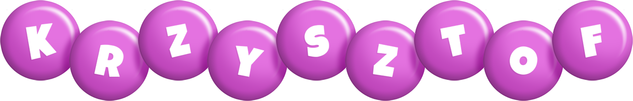 Krzysztof candy-purple logo