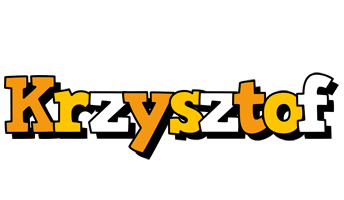 Krzysztof cartoon logo