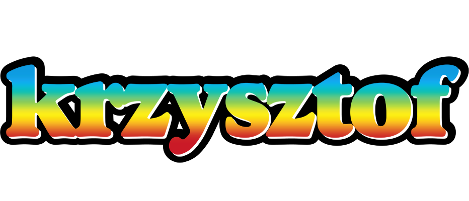 Krzysztof color logo