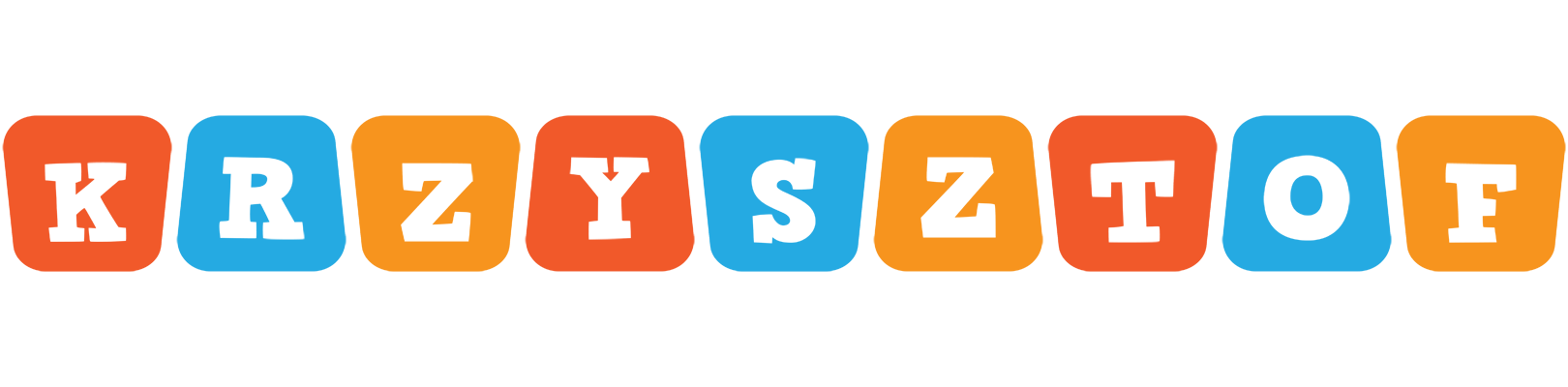 Krzysztof comics logo