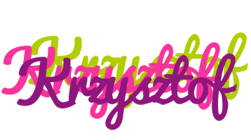 Krzysztof flowers logo