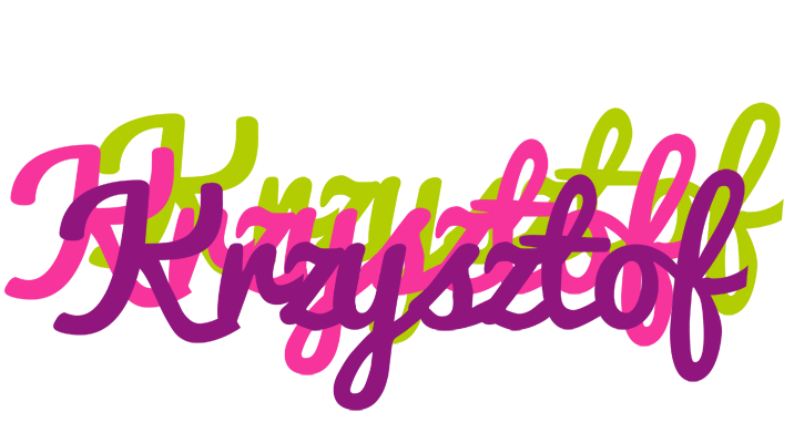 Krzysztof flowers logo