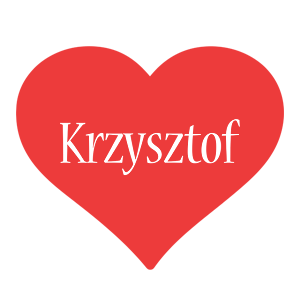 Krzysztof love logo