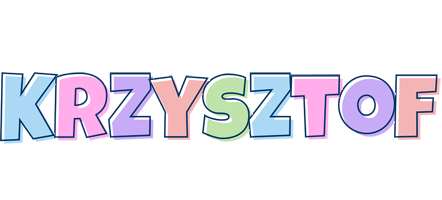 Krzysztof pastel logo