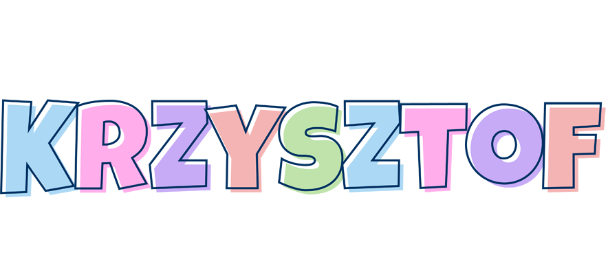 Krzysztof pastel logo