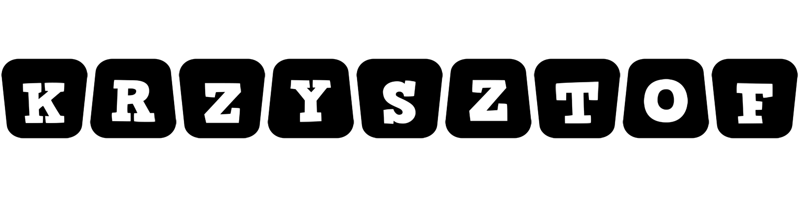 Krzysztof racing logo