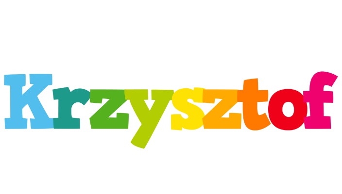 Krzysztof rainbows logo