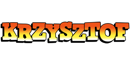 Krzysztof sunset logo