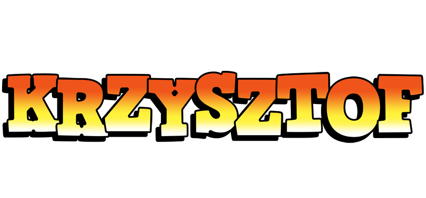 Krzysztof sunset logo