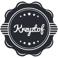 Krzyztof badge logo