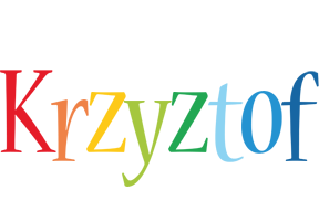 Krzyztof birthday logo