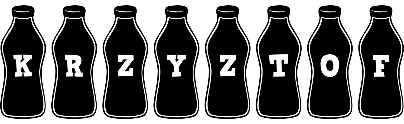 Krzyztof bottle logo