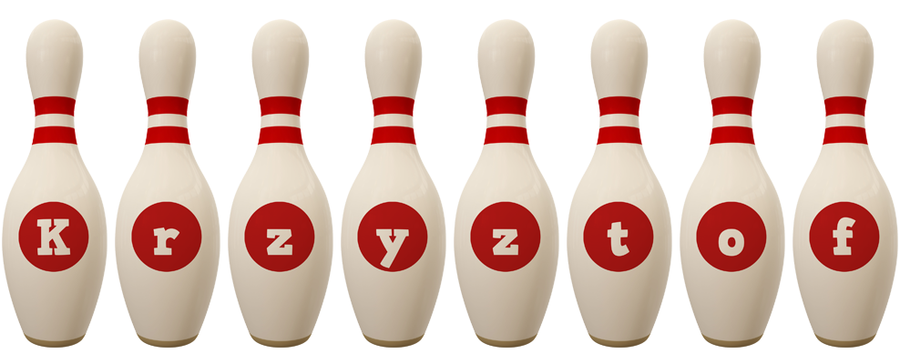 Krzyztof bowling-pin logo