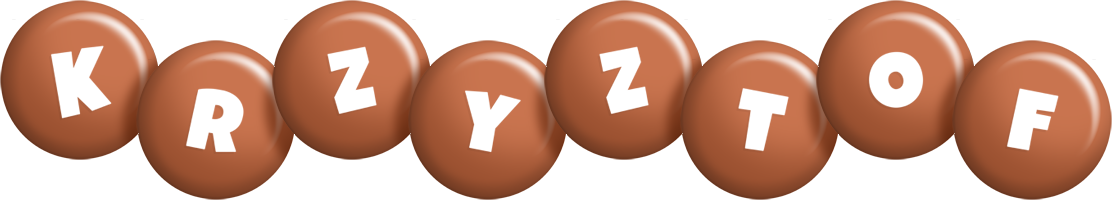 Krzyztof candy-brown logo