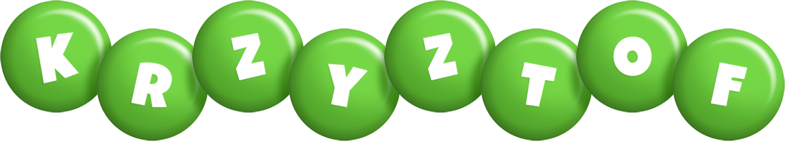 Krzyztof candy-green logo