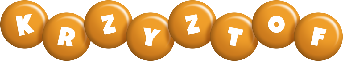 Krzyztof candy-orange logo