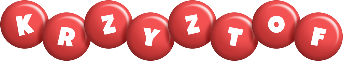 Krzyztof candy-red logo