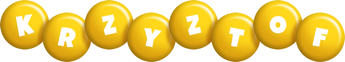 Krzyztof candy-yellow logo