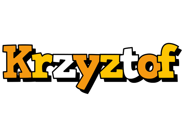Krzyztof cartoon logo