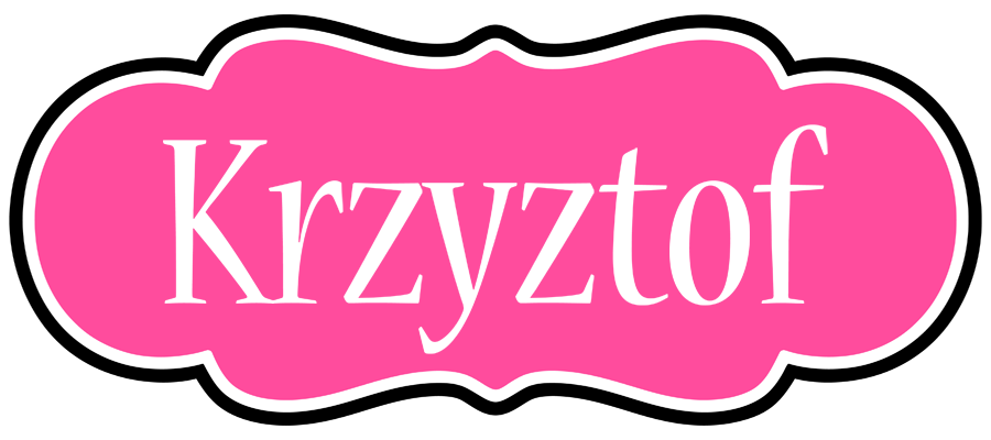 Krzyztof invitation logo
